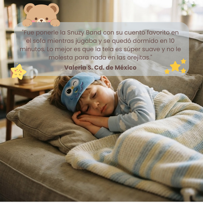 Snuzy Band — la rutina que aleja a tu hijo del celular, activa su concentración y alimenta su cerebro antes de dormir
