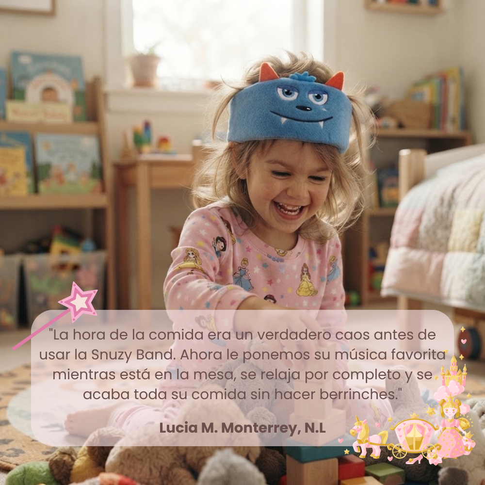 Snuzy Band — la rutina que aleja a tu hijo del celular, activa su concentración y alimenta su cerebro antes de dormir