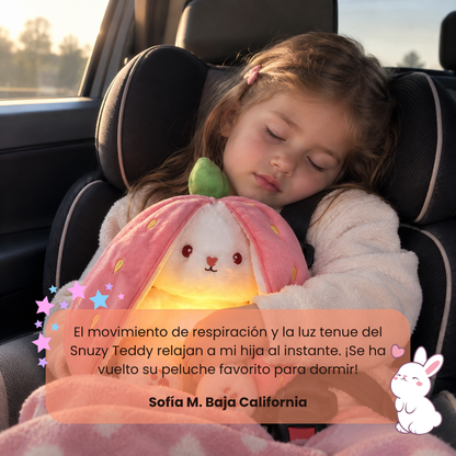Snusy Teddy — Peluche que Respira para Calmar la Ansiedad y Sueño Profundo