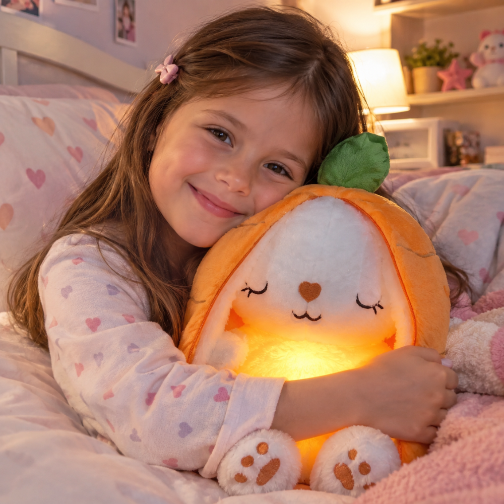 Snusy Teddy — Peluche que Respira para Calmar la Ansiedad y Sueño Profundo