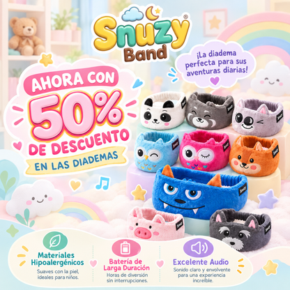 Snuzy Band — la rutina que aleja a tu hijo del celular, activa su concentración y alimenta su cerebro antes de dormir
